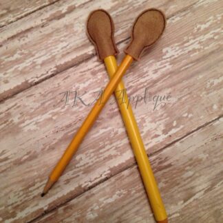 Blank Pencil Topper ITH Embroidery Design