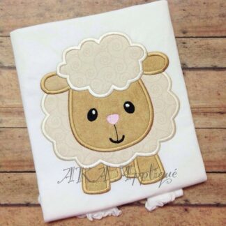 Lydia Lamb Applique Embroidery Design