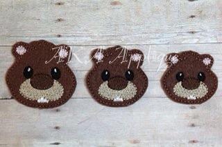 Walter Woodchuck - Groundhog Feltie Embroidery Design
