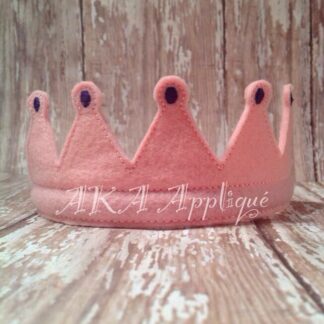ITH Jeweled Headband Tiara Embroidery Design