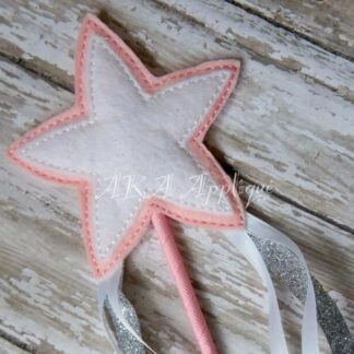 ITH Star Wand Embroidery Design