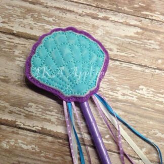 ITH Seashell Wand Embroidery Design