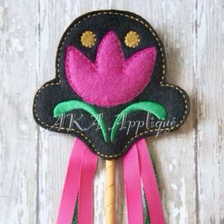 ITH Norwegian Princess Wand Embroidery Design