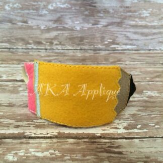 ITH Pencil Headband SLIDER™ Embroidery Design