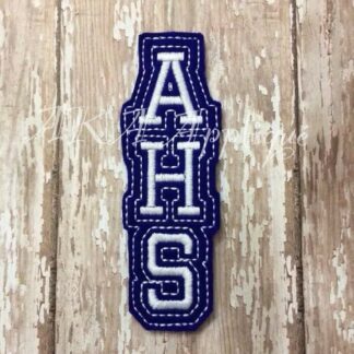 AHS Spirit Headband SLIDER™ and Key Fob Embroidery Design