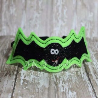 ITH Cutie Bat Headband SLIDER™ Embroidery Design