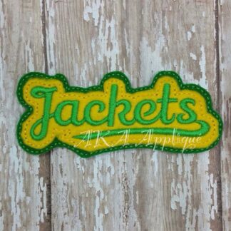 ITH Jackets Spirit Headband SLIDER™ Embroidery Design