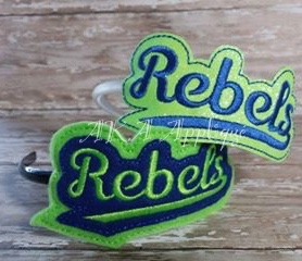 ITH Rebels Spirit Headband SLIDER™ Embroidery Design