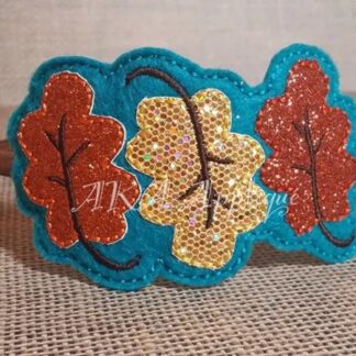 ITH Triple Leaf Headband SLIDER™ Embroidery Design