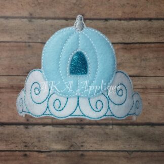 ITH Cinderella Headband Tiara SLIDER™ Embroidery Design