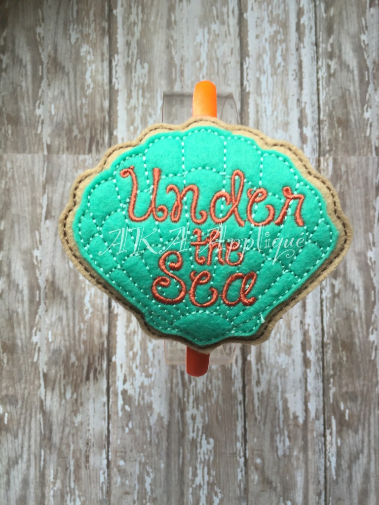 ITH Under the Sea Shell Headband SLIDER™Embroidery Design - Image 2