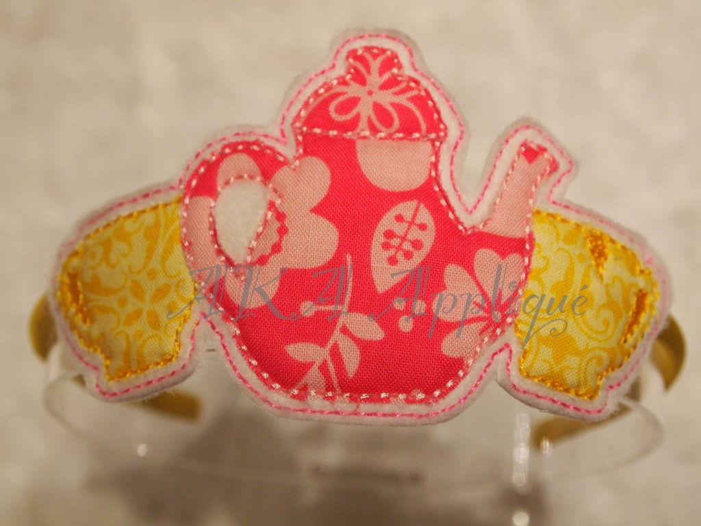 ITH Stacked Teacups Headband SLIDER™ Embroidery Design - Image 4