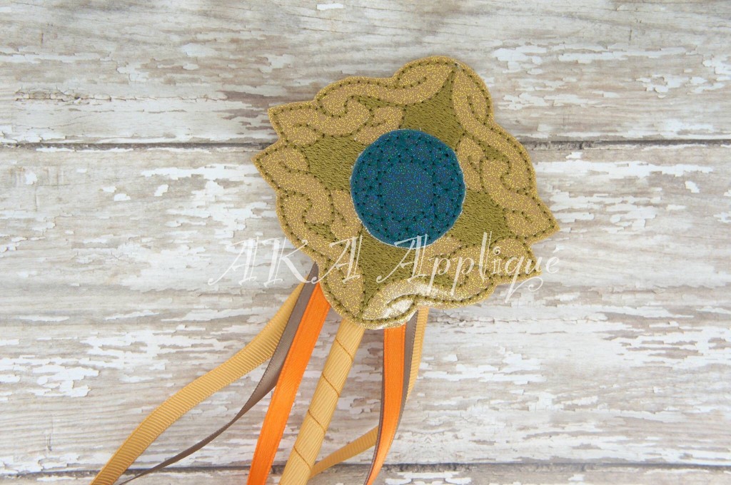 ITH Archer Princess Wand Embroidery Design