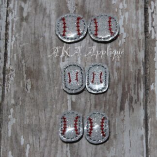 ITH Charm Bracelet Baseball SLIDER™ Add On Set Embroidery Design