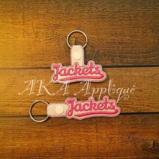 ITH Jackets Spirit Snap Fob Embroidery Design