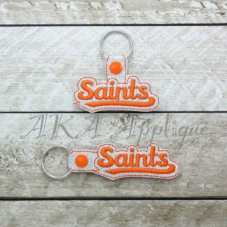 ITH Saints Spirit Snap Fob Embroidery Design