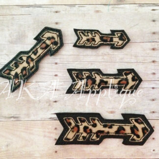 Arrow (Appliquéd) Barrette Cover & Doll ITH Headband Slider™ Embroidery Design