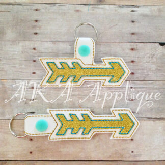 ITH Arrow Snap Fob Embroidery Design