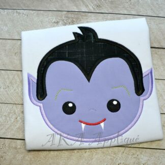 Vampire Applique Embroidery Design