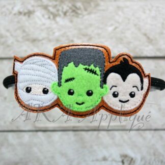 ITH Monster Mash Headband SLIDER™ Embroidery Design