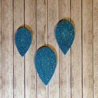 Teardrop Diamond Feltie Embroidery Design