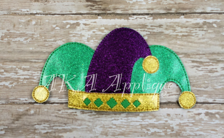 ITH Jester Headband Tiara SLIDER™ Embroidery Design - Image 2