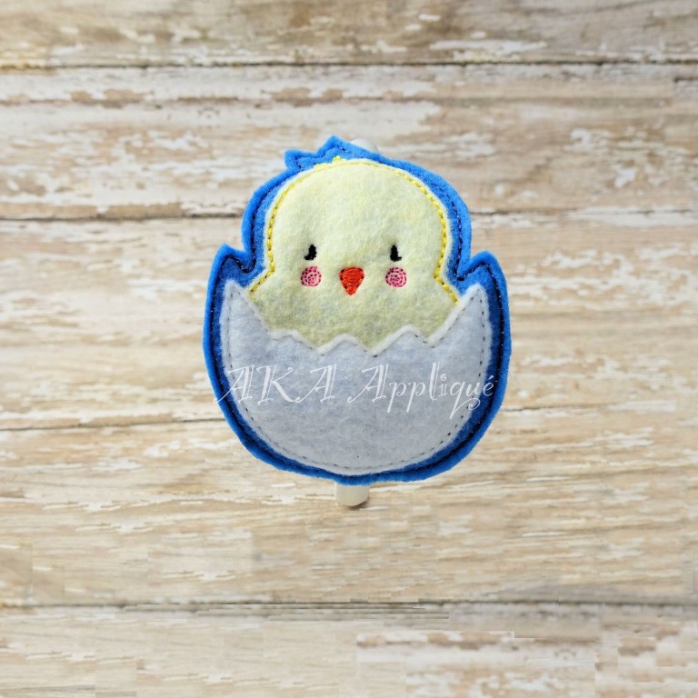 ITH Hatching Chick Headband SLIDER™ Embroidery Design