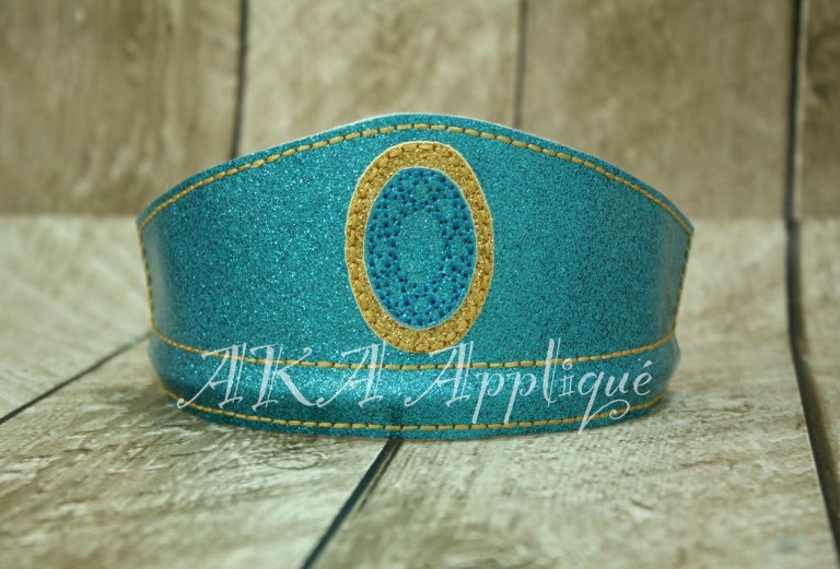 ITH Arabian Princess Headband Tiara SLIDER™ Embroidery Design