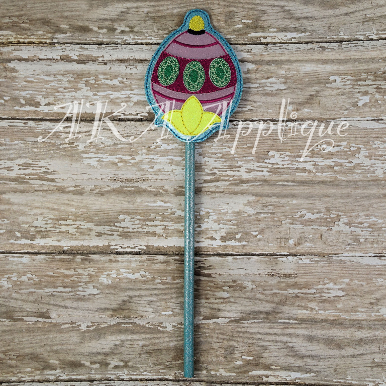 ITH Easter Egg Wand Embroidery Design - Image 2