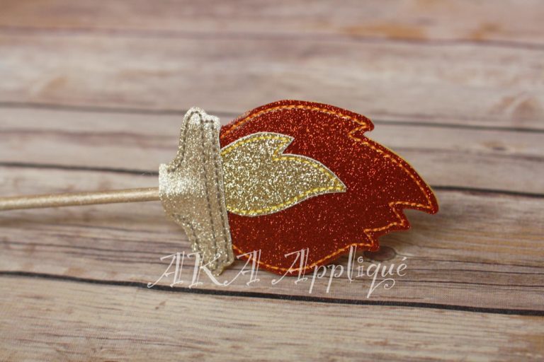 ITH Liberty Torch/Torch Wand Embroidery Design - Image 2