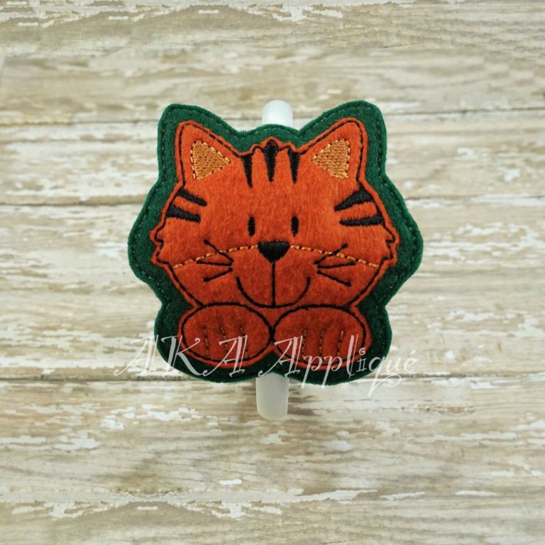ITH Toby Tiger Headband SLIDER™ Embroidery Design - Image 4