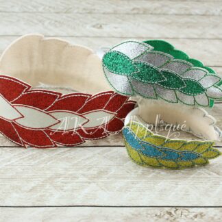 ITH Greek Laurel Headband Tiara SLIDER™ Embroidery Design