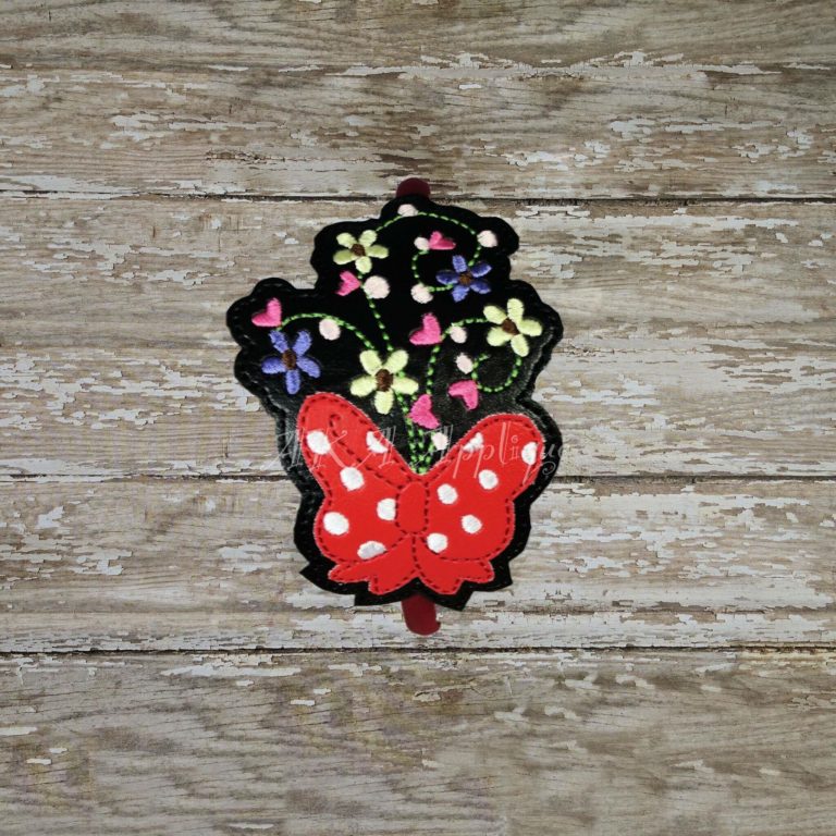 ITH Bow Bouquet Headband SLIDER™ Embroidery Design