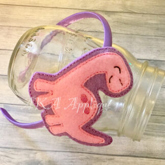 ITH Daphne Dinosaur Headband SLIDER™ Embroidery Design