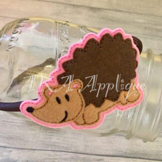 ITH Hallie Hedgehog Headband SLIDER™ Embroidery Design