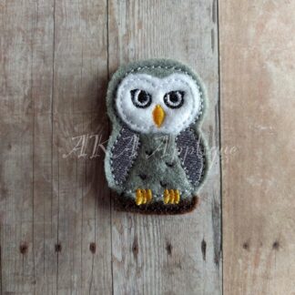 Magical Owl Feltie Embroidery Design