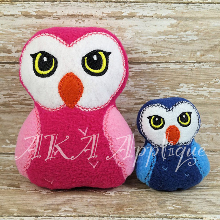 Magical Owl Plushie ITH Embroidery Design - Image 7