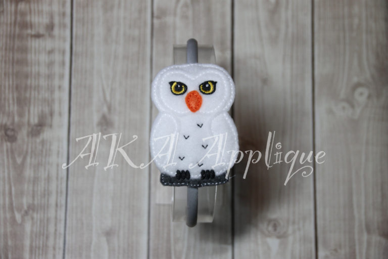 ITH Magical Owl Headband SLIDER™ Embroidery Design