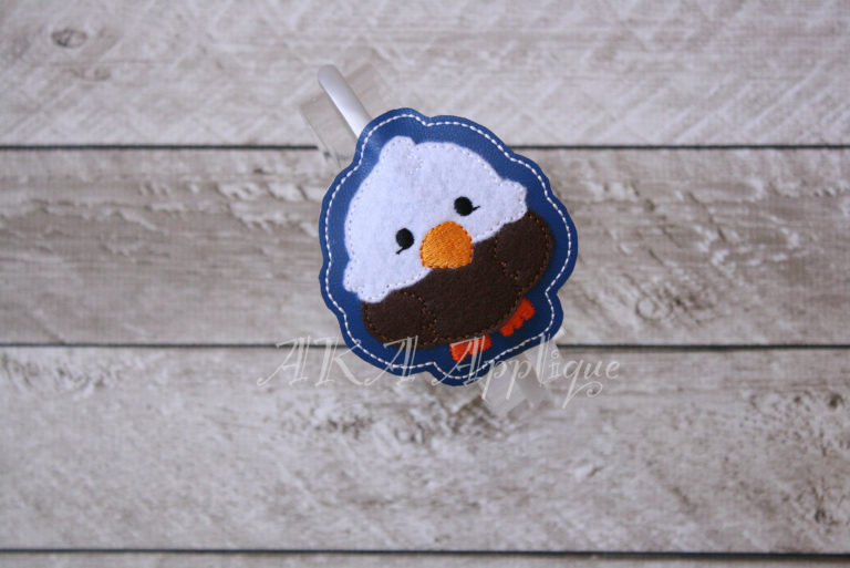 ITH Edgar Eaglet Eagle Headband SLIDER™ Embroidery Design