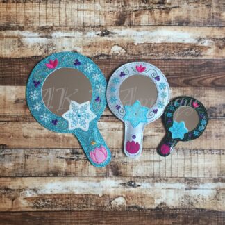 ITH Norwegian Sisters Princess Magical Mirror Embroidery Design