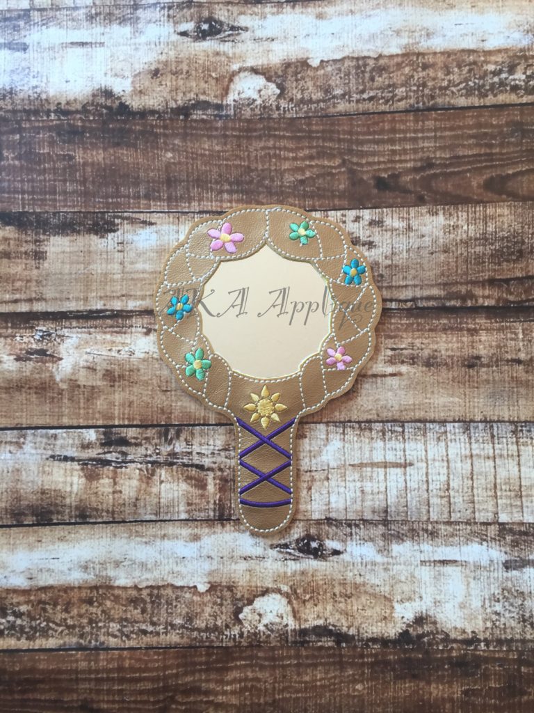 ITH Sun Princess Magical Mirror Embroidery Design - Image 2