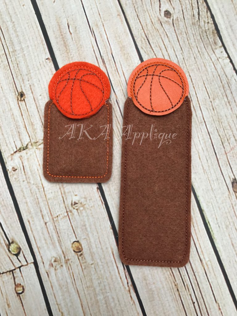 Peeking Sport Ball Bookmark Set 1 ITH Embroidery Design - Image 5