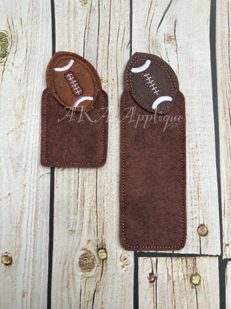 Peeking Sport Ball Bookmark Set 1 ITH Embroidery Design - Image 3