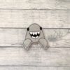 Sammy Shark Feltie Embroidery Design