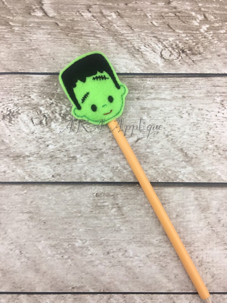 Frankie Pencil Slider and Topper Embroidery Design - Image 2