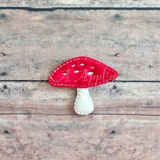 Mushroom 1 Feltie Embroidery Design