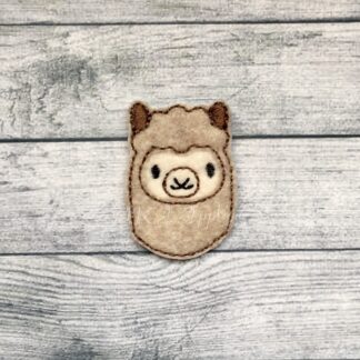 Lucy Llama Feltie Embroidery Design
