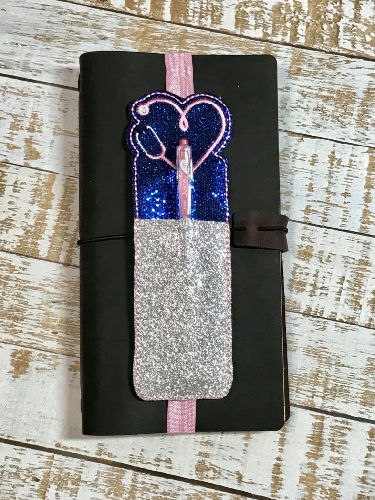 ITH Stethoscope Heart Pocket Band SLIDER™ Embroidery Design - Image 7