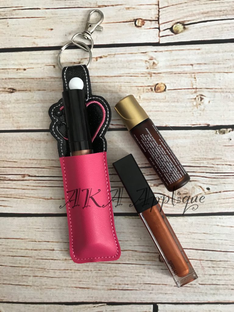 ITH Stethoscope Heart EO on the GO Roller Bottle Key Fob Embroidery Design - Image 3