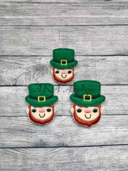 Liam Leprechaun Feltie Embroidery Design - Image 2